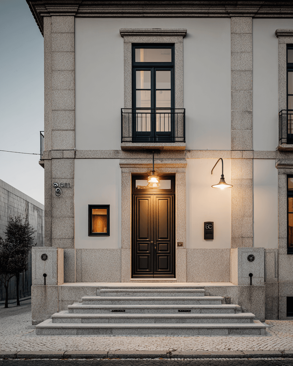 Edifício reabilitado pela Transparência & Prestígio